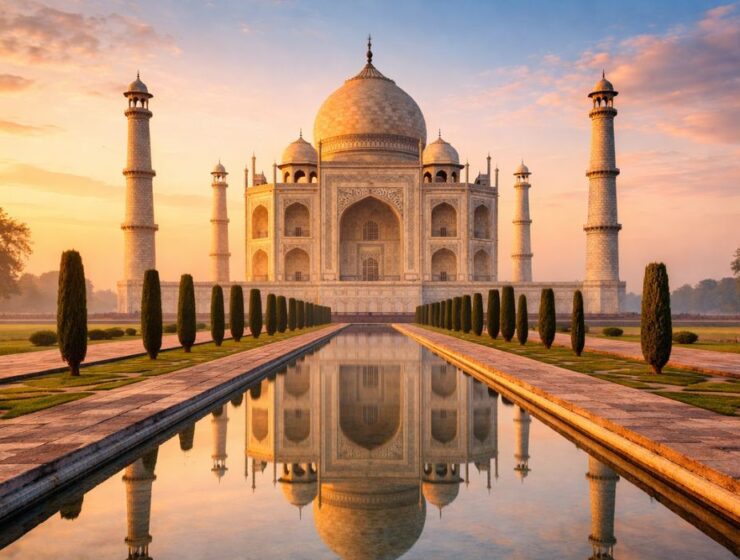 Taj Mahal sunrise tour in Agra, ideal first stop for India travel