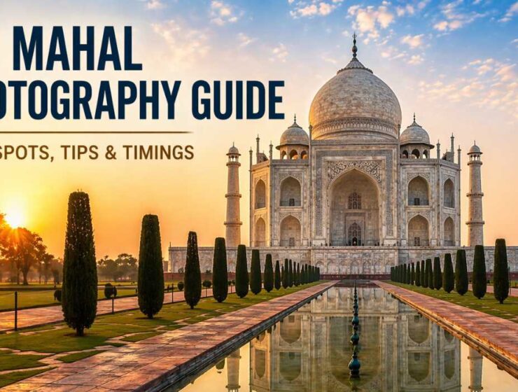 Taj Mahal photography guide sunrise reflection shot with golden light and no crowd