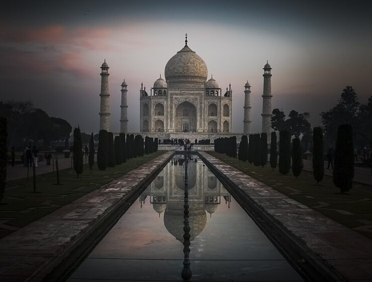 Sunrise Taj Mahal View